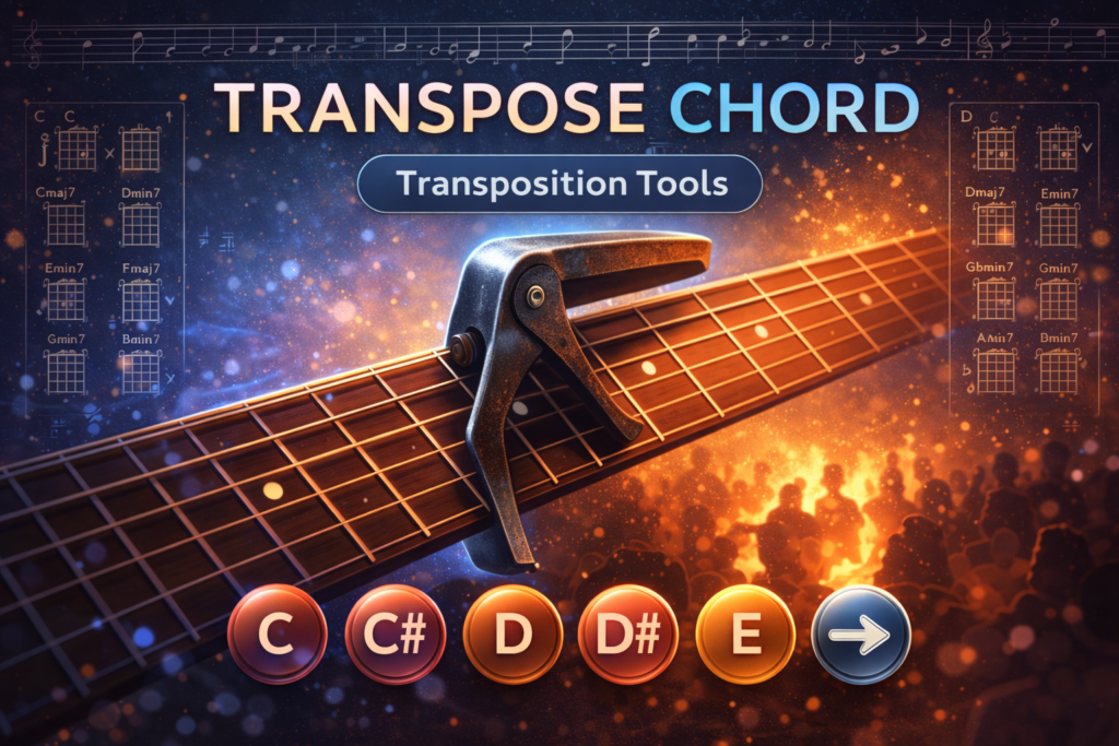 free tools transpose chord